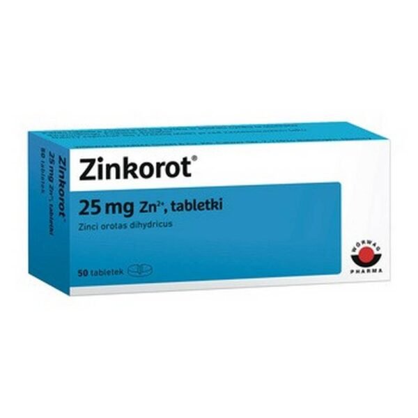 Zinkorot tablets are a drug that replenishes zinc deficiencies . The drug is used when supplementing zinc deficiency with a diet is insufficient. Zinkorot can be used in adults and children over 6 years of age.