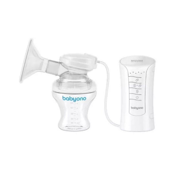 White BabyOno Manual Breast Pumps.