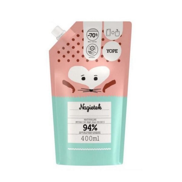 Refill Natural Baby Hand Soap Marigold contains a single refill of an ear bottle.
