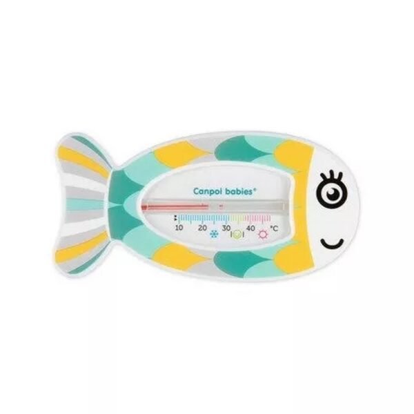 The thermometer is available in several colors.