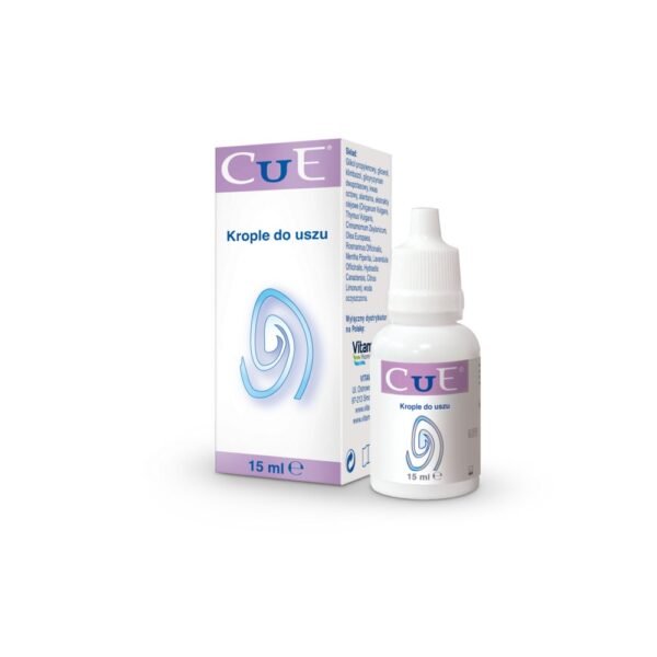 Cue Ear Drops 15 Ml, Vitamed