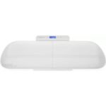 The electronic baby scale is designed to control the baby's weight.