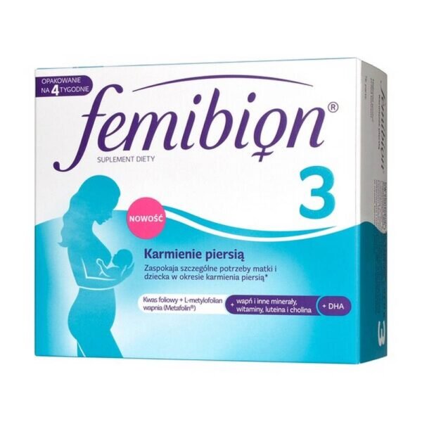Comprar Femibion 3 Breastfeeding, coated tablets + soft capsules, 28 + 28, Procter & Gamble