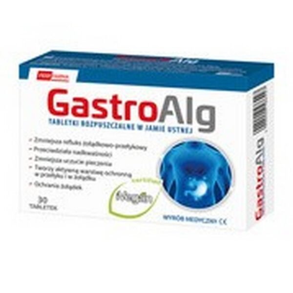 Gastroalg tablets   should be used to prevent   stomach irritation due to   stress, use of irritants, unhealthy lifestyle, use of painkillers and non-steroidal anti-inflammatory drugs.