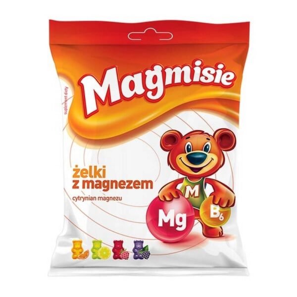 Magnesium supports the proper functioning of muscles and the nervous system, plays an important role in energy metabolism and supports the maintenance of healthy bones and teeth.