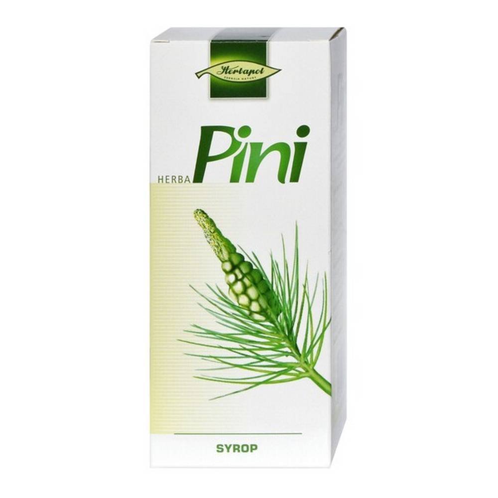 herbapini syrup 150g herbapol Auxiliary treatment of inflammation of the upper respiratory tract with cough and feeling of shortness of breath.