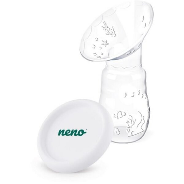 Transparent Neno Breast Pumps. Additional information: Does not contain BPA