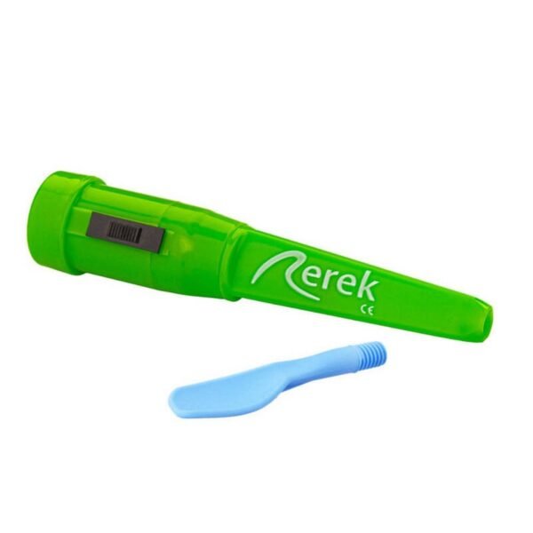 The REREK speech therapy vibrator will be useful for both speech therapists and people who want to improve speaking skills and improve pronunciation of the "r" sound.