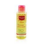 Rich MUSTELA Maternite Oil against stretch marks with the formula of the so-called. dry oil is quickly absorbed and leaves the skin silky soft.