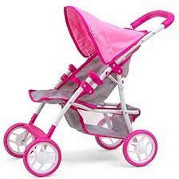 Milly Mally 4-wheeled doll's pram