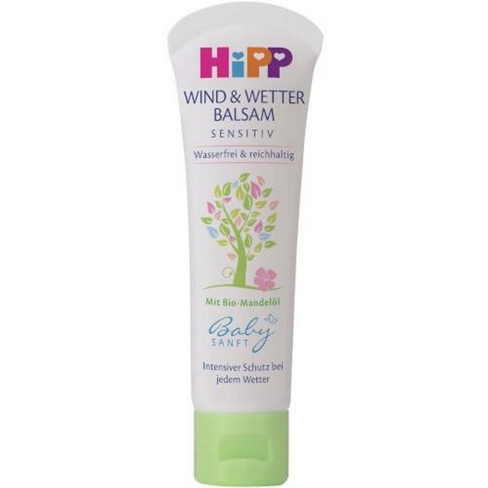 protective cream 30ml hipp HiPP Babysanft Sensitive wind and weather cream est un cosmétique délicat qui protège le visage et les mains sensibles de l'enfant contre les effets néfastes des facteurs externes, tels que :