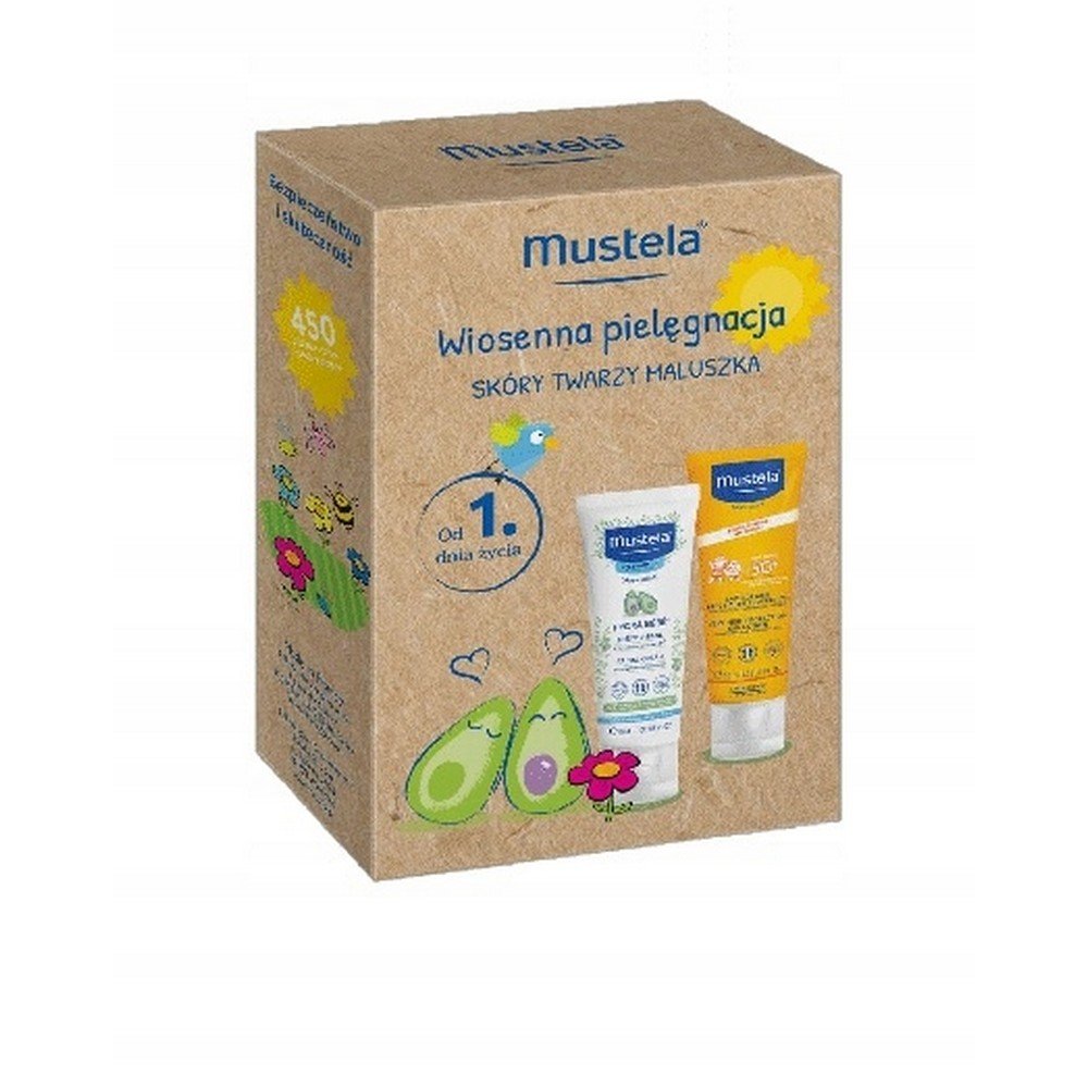 sun milk 40 ml 40 g mustela Protección solar para pieles sensibles, intolerantes al sol y atópicas desde el primer día de vida1.