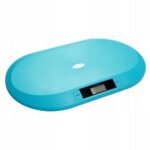 The electronic scale for babies is designed to control the weight of a child.