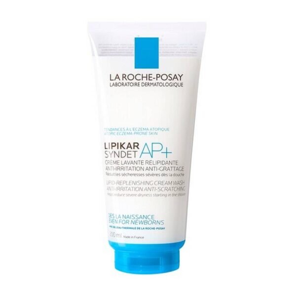 Cleansing cream to replenish lipids. Against skin irritation and itching.
