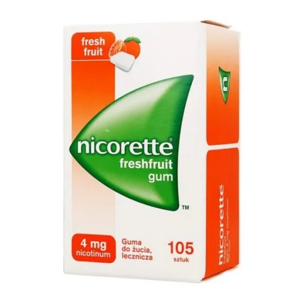 NICORETTE chewing gum is a drug that helps smokers get rid of addiction.