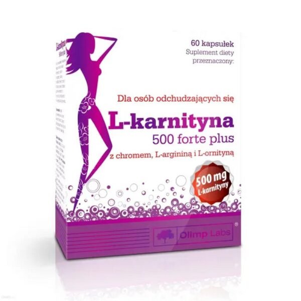 L-carnitine   - food supplement that contains L-carnitine, L-arginine, L-ornithine and chromium. The preparation is intended for adults.