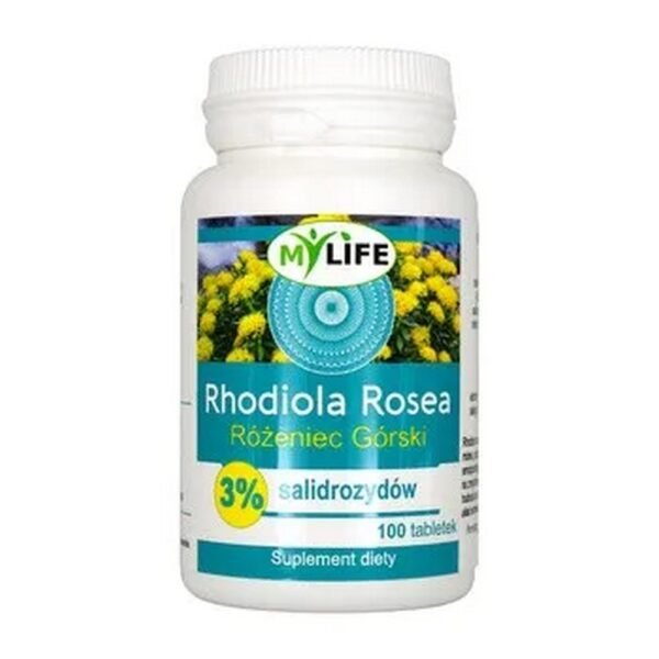 Rhodiola Rosea Mountain Rose   – dietary supplement with   Rhodiola Rosea  root extract   . The product is intended for adults.