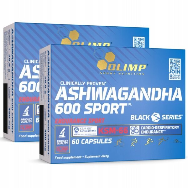 ASHWAGANDHA 600 Sport Edition (KSM-66)