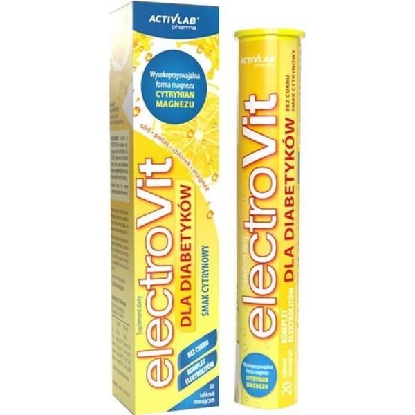 ElectroVit Probiotics lemon flavor, 20 effervescent tablets