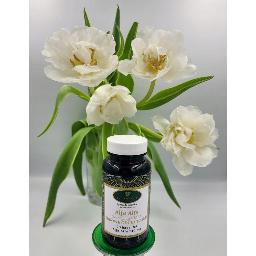 alfa alfa 90 capsules detoxweight lossslimming Alfa Alfa también es fuente de vitaminas A, C, E y K y minerales como calcio, potasio, fósforo y hierro.