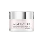 Firming and illuminating night cream that increases the synthesis of elastin and collagen from the first application.