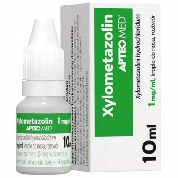 Xylometazolin APTEO MED is a medicine containing xylometazoline hydrochloride as the active substance.