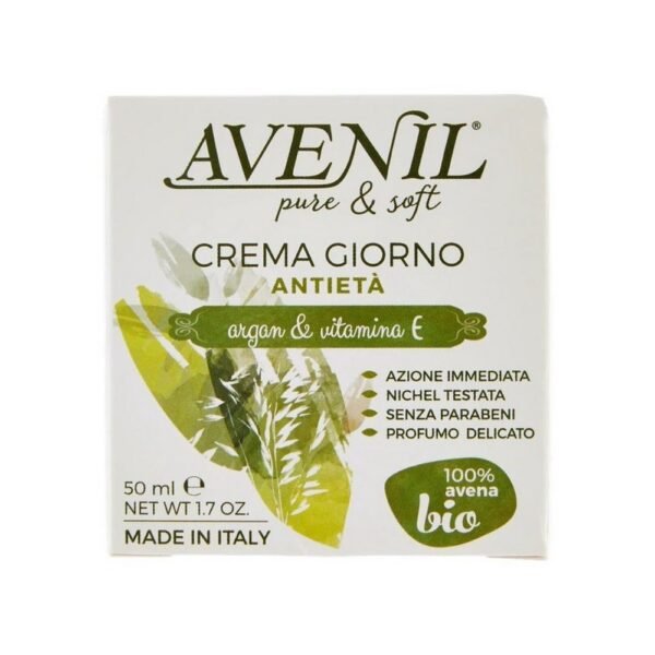 Anti-aging day cream with argan & vitamin E