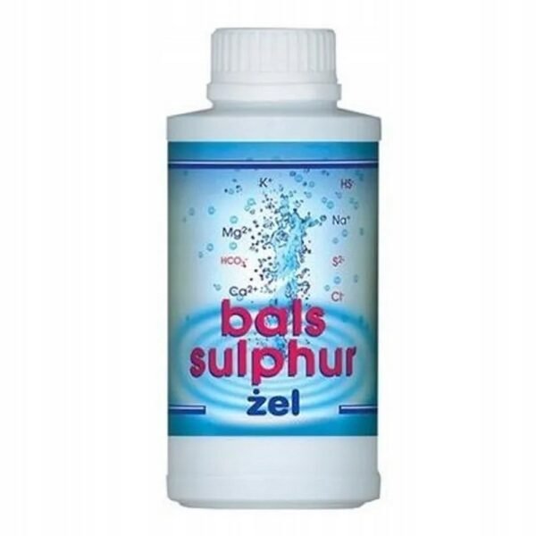 Bals Sulfur Gel is a medicinal product with analgesic effect,