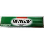 Bengay Pain Ointment is a local drug that relieves muscle and joint pain resulting from overload or inflammation.
