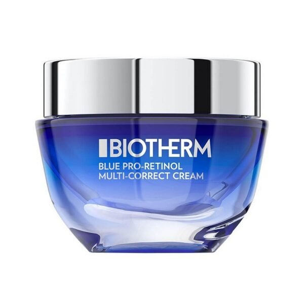 Anti-aging face cream with pro-retinol with multi-corrective action, for regenerated, smoothed and even more compact skin.