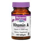 Las cápsulas blandas de vitamina A de 3000 mcg (10 000 UI) de Bluebonnet están especialmente formuladas con vitamina A, que ayuda a respaldar la salud ocular y la función inmunológica.