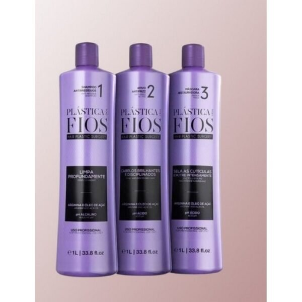 Strengthens, straightens and repairs your hair for 3 months using an intense conditioning remedy.