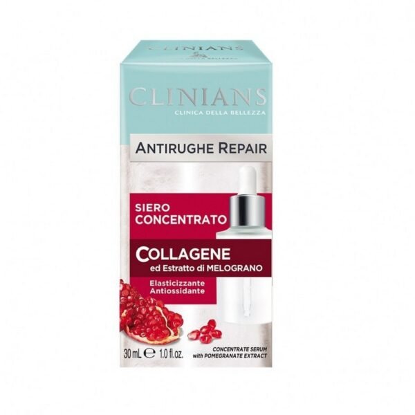 Repairing anti-wrinkle serum with elasticising and antioxidant action