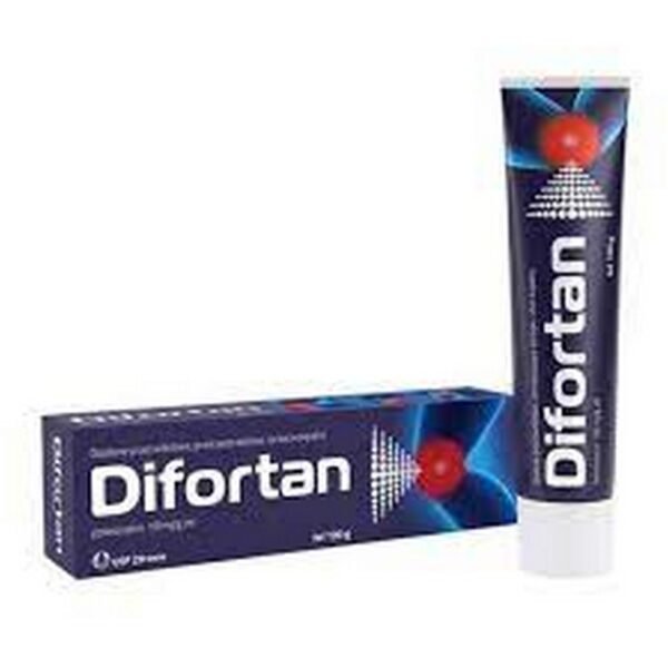 Difortan gel for bruises, pain, swelling