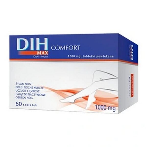 Dih Max comfor is used for symptoms of chronic venous circulation insufficiency of the lower limbs