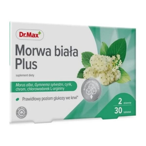 Dietary supplement containing white mulberry and gurmar leaf extracts, zinc, chromium and L-arginine hydrochloride.