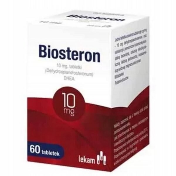 Biosterone is used to supplement dehydroepiandrosterone (DHEA) deficiencies.