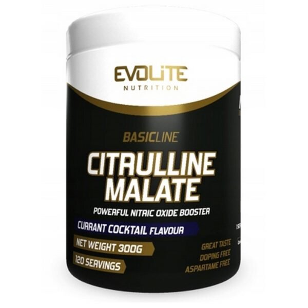 Evolite Nutrition pre-workout supplement citrulline fruit powder 300 g