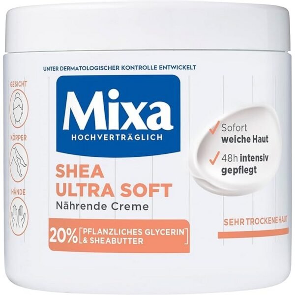 Crema universal para uso en rostro, cuerpo y manos, indicada para pieles muy secas y sensibles de bebés, niños y adultos.