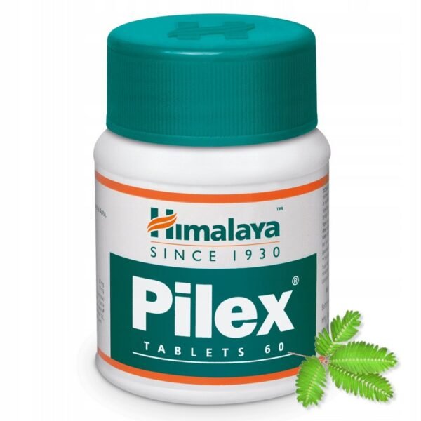 Himalaya Pilex 60 tablets is a herbal preparation that supports liver function.