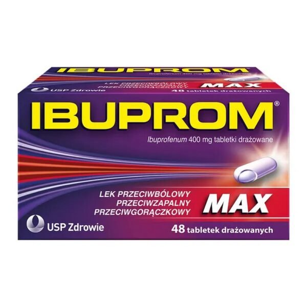 Ibuprom RR MAX is an analgesic, anti-inflammatory and antipyretic drug.