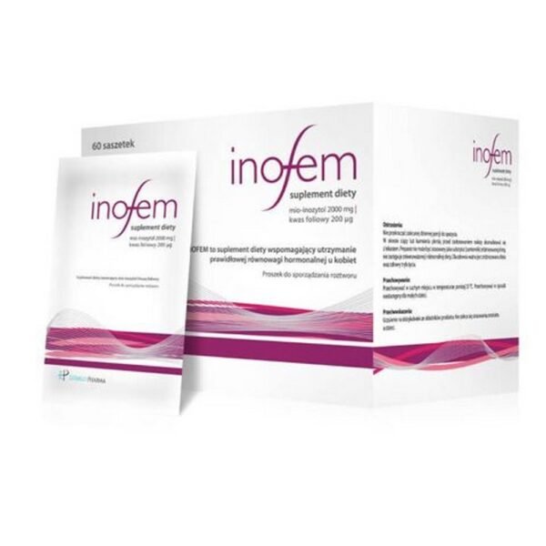 Inofem is a dietary supplement for women designed to support physiological hormone balance.