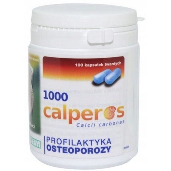Action: Calperos contains calcium carbonate, which is the best source of calcium in the ionized form for the human body.