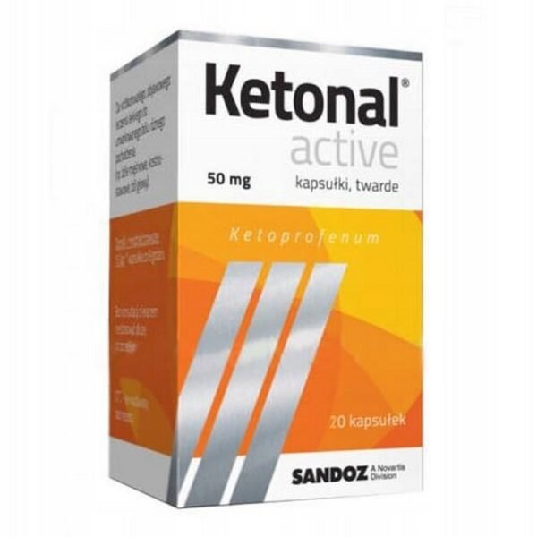 The Ketonal Active medicinal product contains ketaprofen, which has anti-inflammatory, analgesic and antipyretic properties.