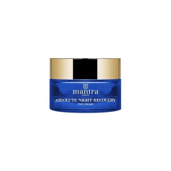 Night face cream with regenerating anti-aging action, the key to youth.