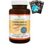 Medverita Curcumin + Piperine is a dietary supplement ideal for people living under stress and those who want to support metabolism. It is recommended for both athletes and all those who do hard mental work.