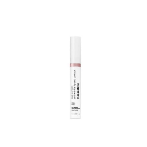Volumizing lip contour for an intensive treatment of wrinkles around the lips.