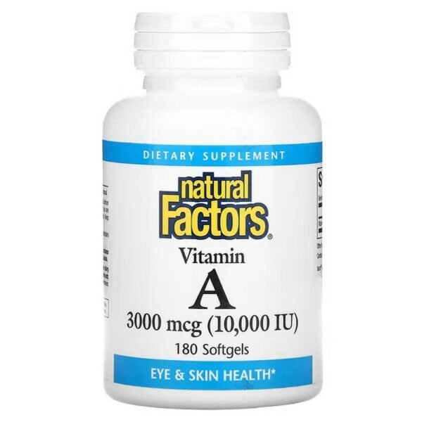 La vitamina A favorece la salud de la visión, la piel y las mucosas.