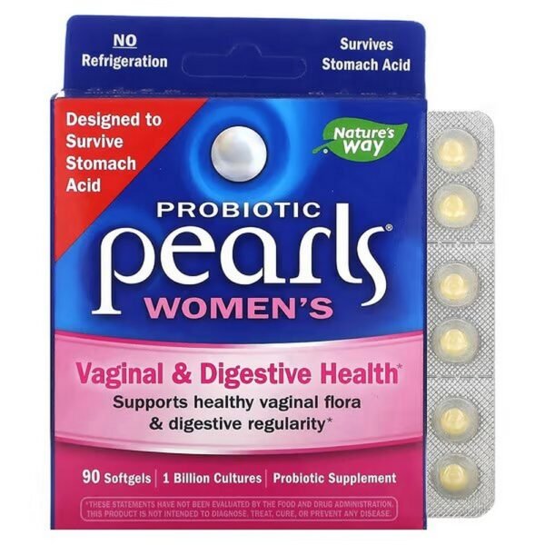 Apoya la flora vaginal saludable y la digestión regular.