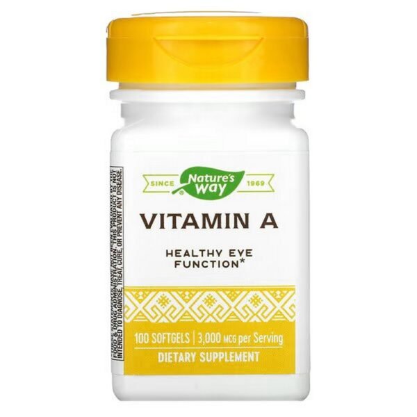 La vitamina A proporciona una poderosa protección antioxidante, apoyando un sistema inmunológico y una función ocular saludables.